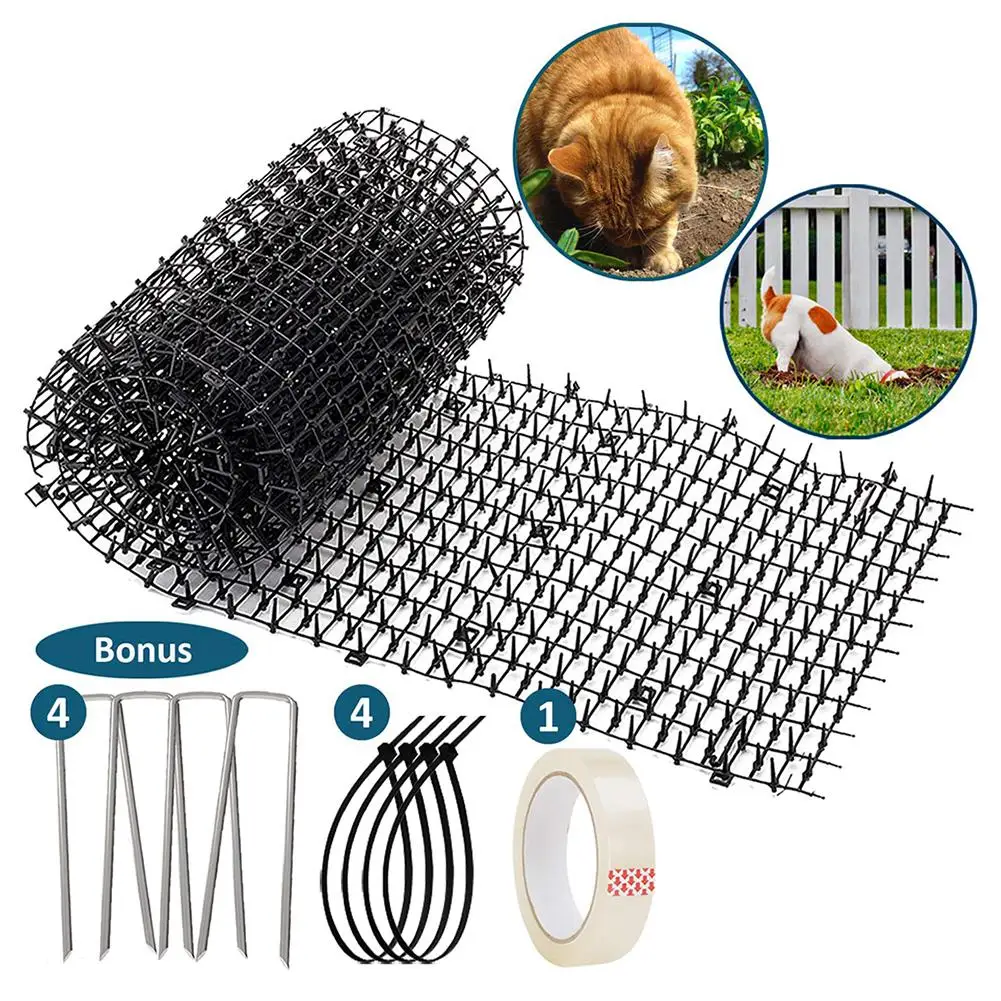 Green Gardening Plastic Anti Black PP Cat Thorn Cat Dog Mosquito Repellent Plastic Nail Cats Dogs Repellent Mat Dropshipping
Green Gardening Plastic Anti Black PP Cat Thorn Cat Dog Mosquito Repellent Plastic Nail Cats Dogs Repellent Mat Dropshipping