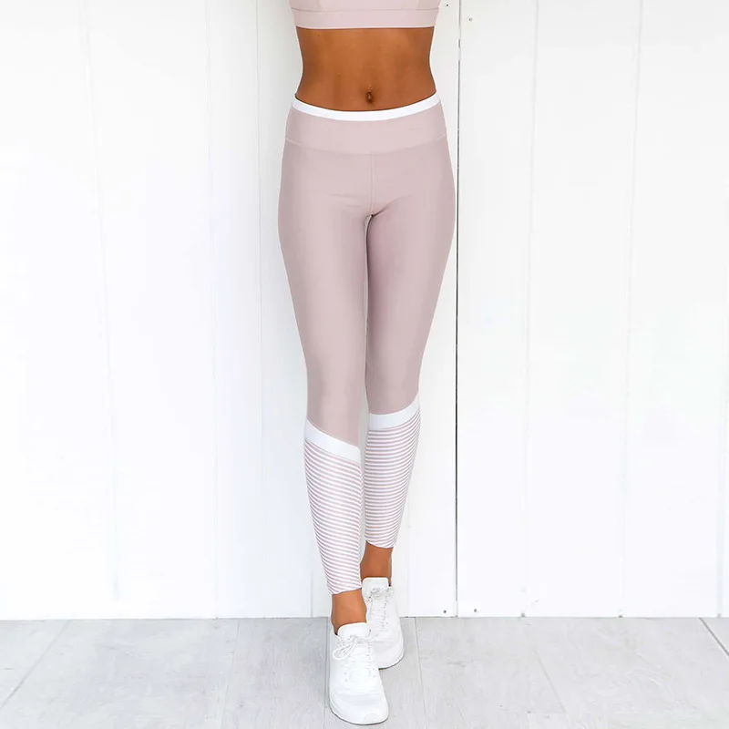 Women Yoga Pants Simple Print Patchwork Slim Fit Elastic Female Pants for Sports ED-shipping
Women Yoga Pants Simple Print Patchwork Slim Fit Elastic Female Pants for Sports ED-shipping
