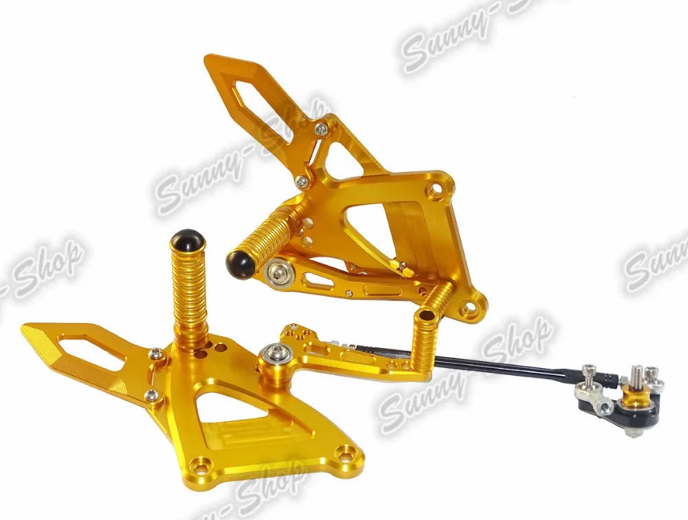 Adjustable Rider Rear Sets Rearset Footrest Foot Rest Pegs Gold For HONDA CB400F CB500F CBR400R CBR500R 2013 2014 2015 2016
Adjustable Rider Rear Sets Rearset Footrest Foot Rest Pegs Gold For HONDA CB400F CB500F CBR400R CBR500R 2013 2014 2015 2016