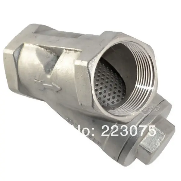 DN40 Solenoid Valve for Vaporizador Y-type 800 Wog Npt Wye Strainer Ss316 Cf8m Stainless Steel Mesh Filter Valve
DN40 Solenoid Valve for Vaporizador Y-type 800 Wog Npt Wye Strainer Ss316 Cf8m Stainless Steel Mesh Filter Valve