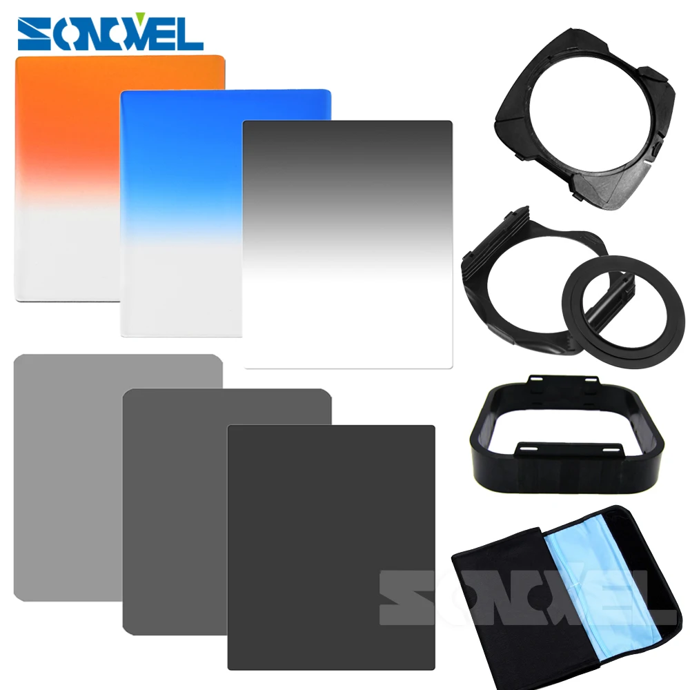 11 in 1 Graduated Filter Kit case + 72mm Ring adapter + Filter Holder + Wide-Angle Holder + ND2 ND4 ND8 For Cokin p series
11 in 1 Graduated Filter Kit case + 72mm Ring adapter + Filter Holder + Wide-Angle Holder + ND2 ND4 ND8 For Cokin p series