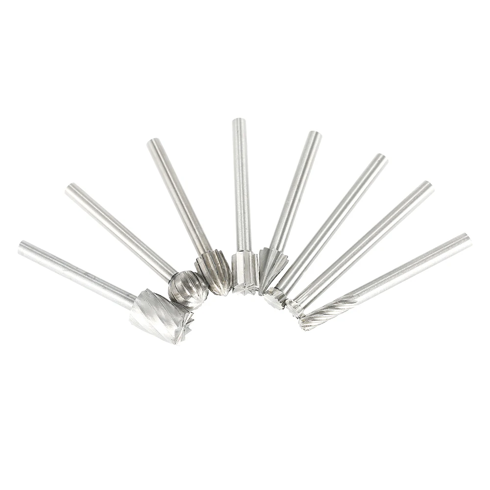 20PCS 3mm Shank HSS CNC Rotary Burrs Set File Milling Cutter Engraving Bits for Drilling Woodwork Electric Grinding Accessories
20PCS 3mm Shank HSS CNC Rotary Burrs Set File Milling Cutter Engraving Bits for Drilling Woodwork Electric Grinding Accessories