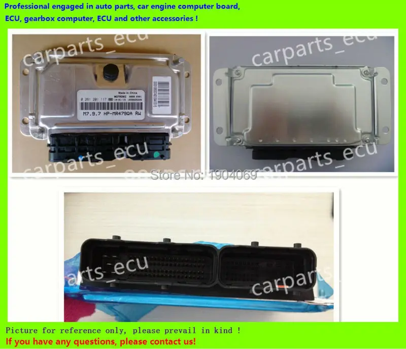Для CHANASTAR машинный двигатель компьютерная плата/M7.9.7 ECU/электронный блок