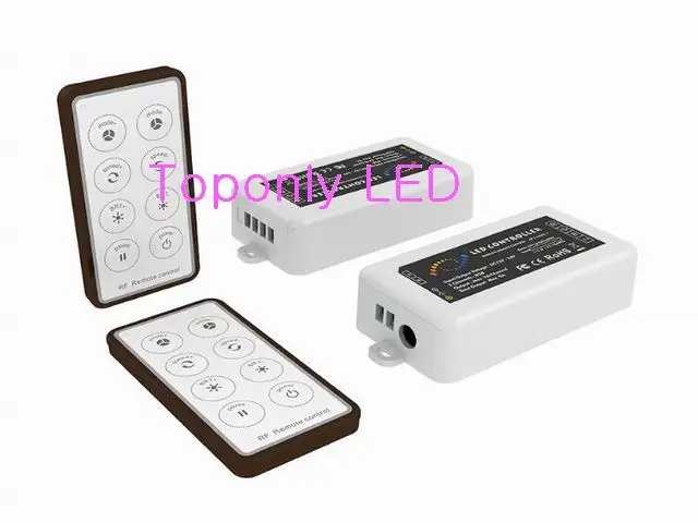 12-24V 2.4G Synchronous Wireless RGB Controller With 8-keys Remote No RF Interference Multiple Control CE ROHS 5 Years Warranty
12-24V 2.4G Synchronous Wireless RGB Controller With 8-keys Remote No RF Interference Multiple Control CE ROHS 5 Years Warranty