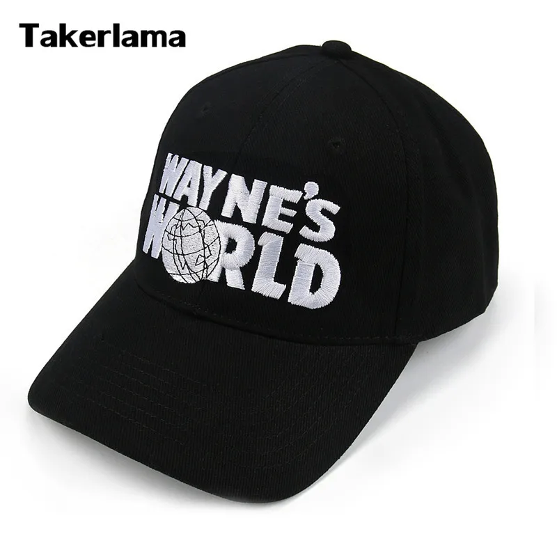 Takerlama Wayne's World Black Cap Hat Baseball Cap Fashion Style Cosplay Embroidered Trucker Hat Unisex Mesh Cap Adjustable Size
Takerlama Wayne's World Black Cap Hat Baseball Cap Fashion Style Cosplay Embroidered Trucker Hat Unisex Mesh Cap Adjustable Size