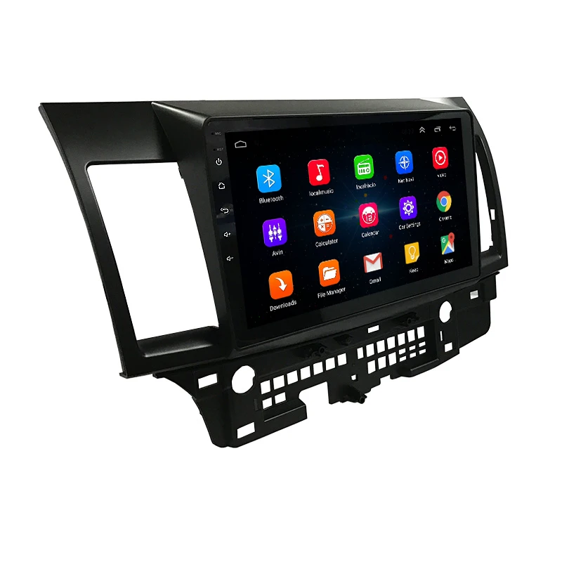 Автомобильная система GPS навигации AuCAR 10 2 дюйма Android 7 1 для MITSUBISHI Lancer 2007 2017