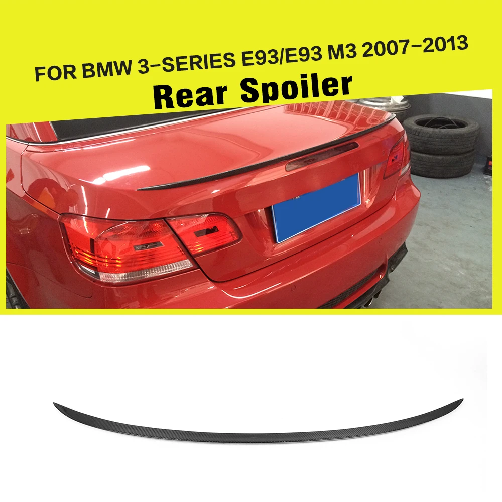 Carbon Fiber Rear Trunk Boot Spoiler Wing for BMW E93 325 328 330 335 E93 M3 2007-2013 Car Styling
Carbon Fiber Rear Trunk Boot Spoiler Wing for BMW E93 325 328 330 335 E93 M3 2007-2013 Car Styling