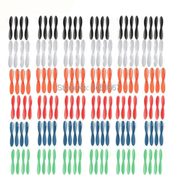 Wholesale Hubsan X4 H107C H107L H107D Blade Propellers Parts 36set=144pcs for RC Quadcopter Helicopter - 6 Colors
Wholesale Hubsan X4 H107C H107L H107D Blade Propellers Parts 36set=144pcs for RC Quadcopter Helicopter - 6 Colors