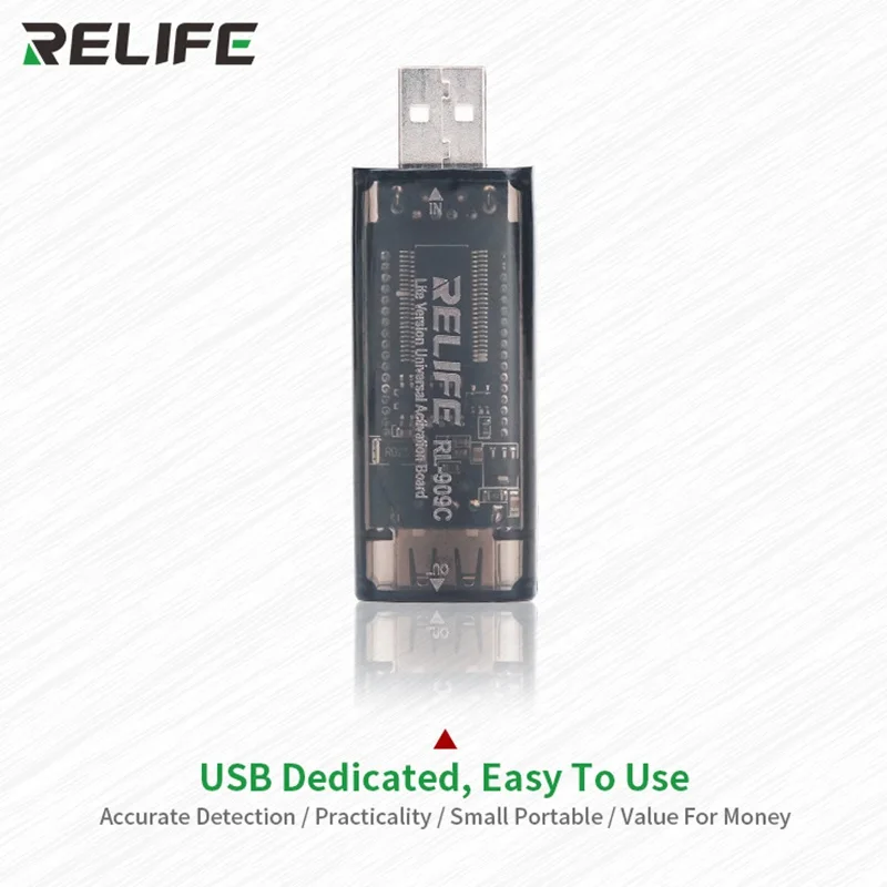 RELIFE USB плата для активации батареи с цифровым дисплеем быстрое крепление iPhone X XS MAX