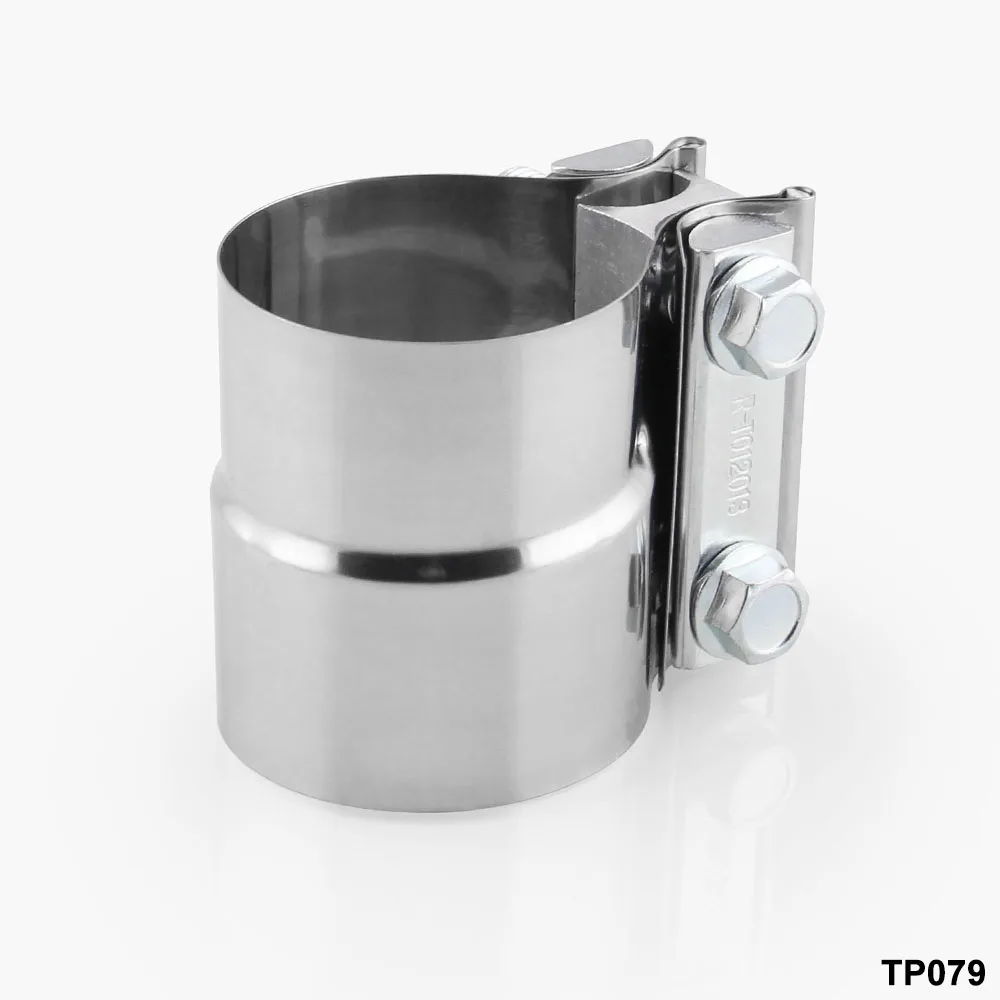 Free Shipping 2.25" to 2.5" High Strength Stainless Steel T Bolt Hose Clamp Kit Turbo With Screw And TP079-2.5 | Автомобили и