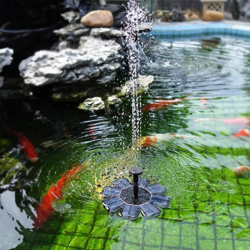 Открытый на солнечной энергии птица ванна водяной фонтан насос для бассейна Сад