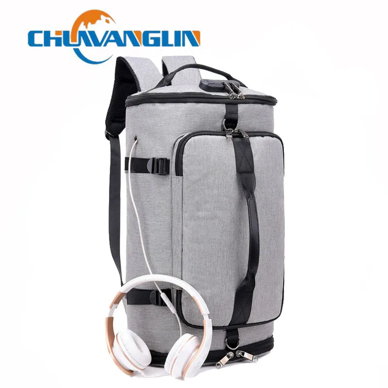 Chuwanglin Fashion backpack men's Business Laptop backpacks casual Bucket bag new USB charging backpack school bags A1711
Chuwanglin Fashion backpack men's Business Laptop backpacks casual Bucket bag new USB charging backpack school bags A1711