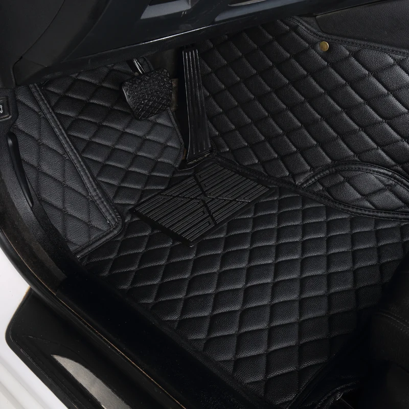 Автомобильный кожаный напольный коврик для bmw f10 x5 e70 e53 x4 f11 x3 e83 x1 f48 e90 x6 e71 f34 e30