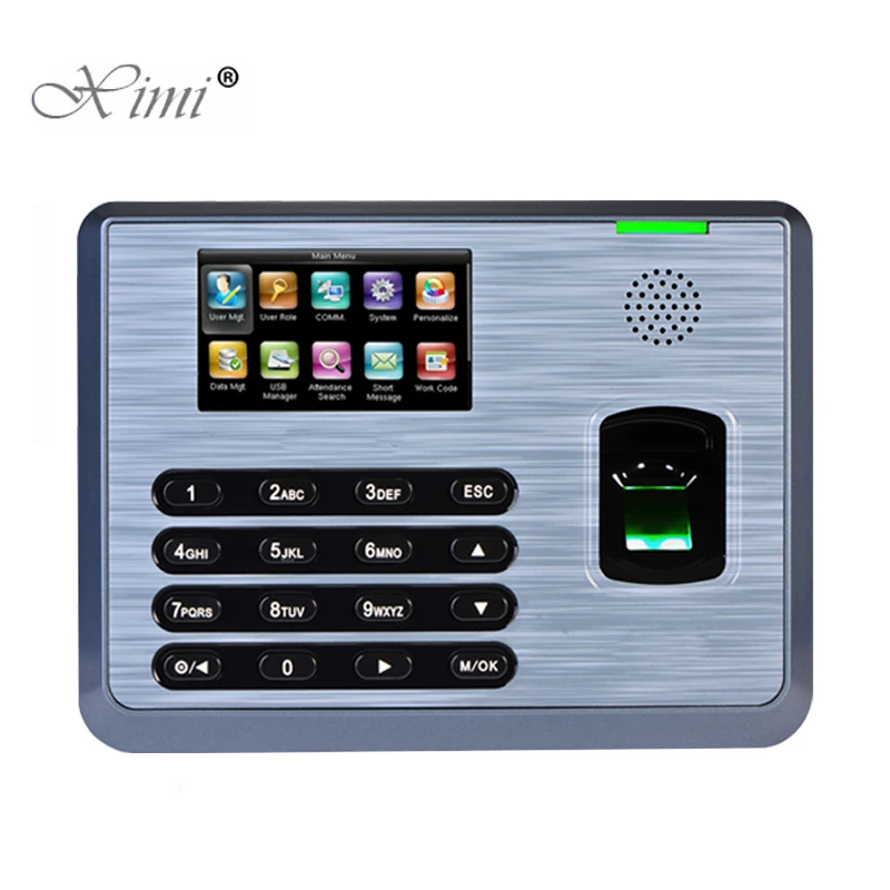 ZK TX628 Fingrprint время посещаемости Clcok с TCP/IP USB RS232/485 Причастие биометрический