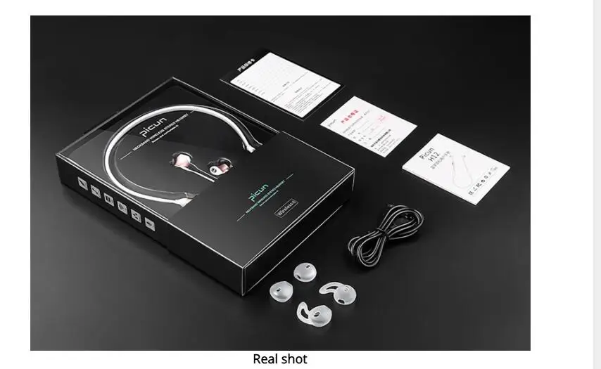 Picun H12 Bluetooth Headphones IPX5 Waterproof Wireless Earbuds with Magnetic Design Neckband Sport Earphone for Iphone Music
Picun H12 Bluetooth Headphones IPX5 Waterproof Wireless Earbuds with Magnetic Design Neckband Sport Earphone for Iphone Music