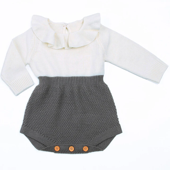 Baby Girls Knitting Tops Long Sleeve Romper Warm Outfits Clothes Newborn Baby Girl Clothing Rompers Wool
Baby Girls Knitting Tops Long Sleeve Romper Warm Outfits Clothes Newborn Baby Girl Clothing Rompers Wool