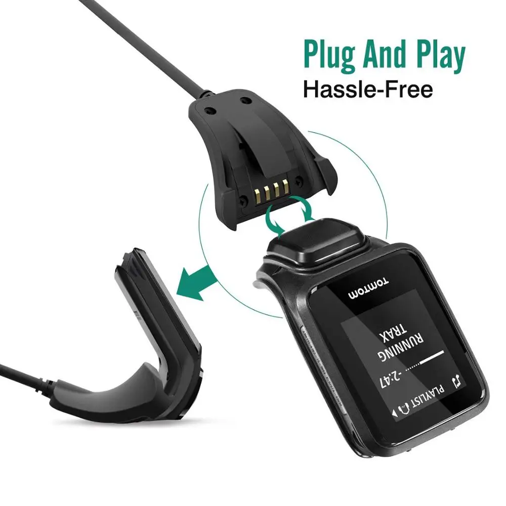 Ktab Smart Accessires for TomTom Adventurer Charger Dock Charging Cable for TomTom Adventurer/ Golfer2/ Spark3/ Runner2/ Runner3
Ktab Smart Accessires for TomTom Adventurer Charger Dock Charging Cable for TomTom Adventurer/ Golfer2/ Spark3/ Runner2/ Runner3