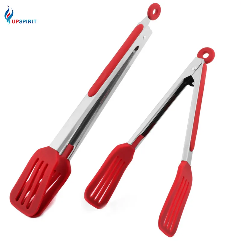 Upspirit Non-slip Silicone Bread Food Tongs For Baking Anti Heat Clip Tong Pastry Clamp BBQ Tongs Cooking Tools Kitchen Utensil
Upspirit Non-slip Silicone Bread Food Tongs For Baking Anti Heat Clip Tong Pastry Clamp BBQ Tongs Cooking Tools Kitchen Utensil
