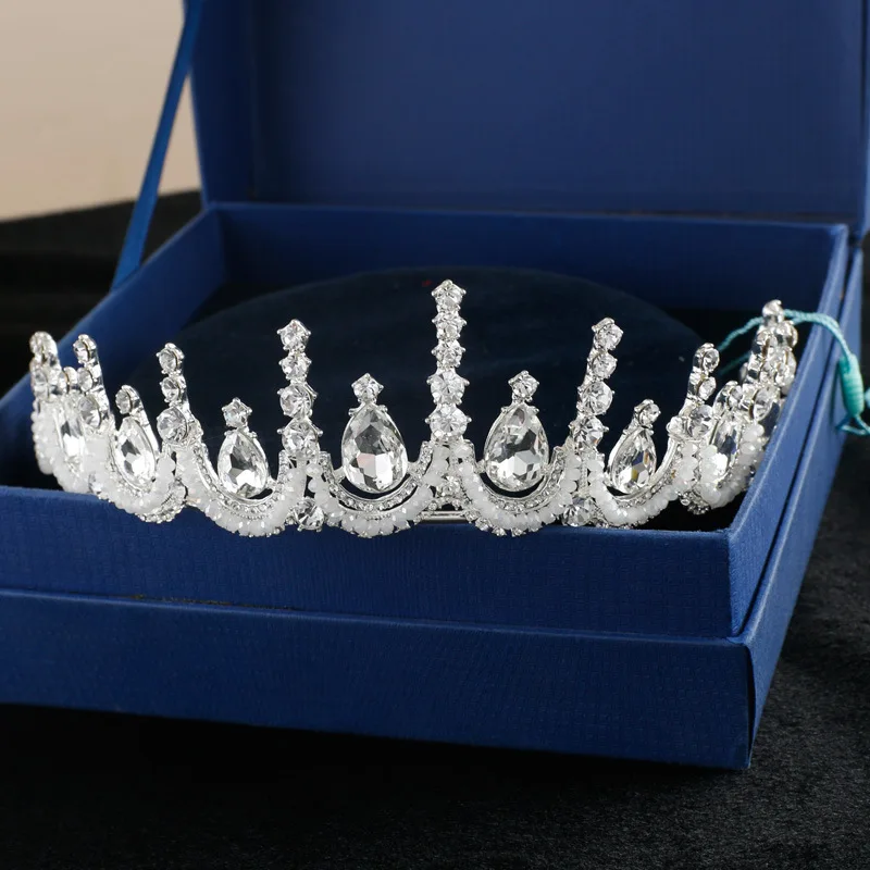 Baroque Retro Bride Crown Handmade Crystal Bridal Jewelry Headdress Women Wedding Gift Rhinestone Hair Ornaments Diadem ML634
Baroque Retro Bride Crown Handmade Crystal Bridal Jewelry Headdress Women Wedding Gift Rhinestone Hair Ornaments Diadem ML634