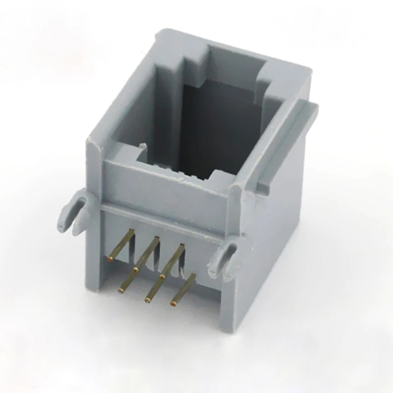 Разъем RJ11 с кристальной головкой 10 шт.|socket rj11|socket jacksocket connector |
