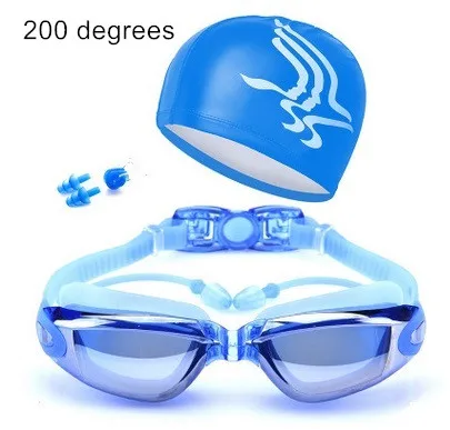 Adults Myopia Waterproof Swim Glasses Anti Fog UV Protection Swim Goggles With Hat and Ear Plug Nose Clip Suit SwimWater Glasses
Adults Myopia Waterproof Swim Glasses Anti Fog UV Protection Swim Goggles With Hat and Ear Plug Nose Clip Suit SwimWater Glasses