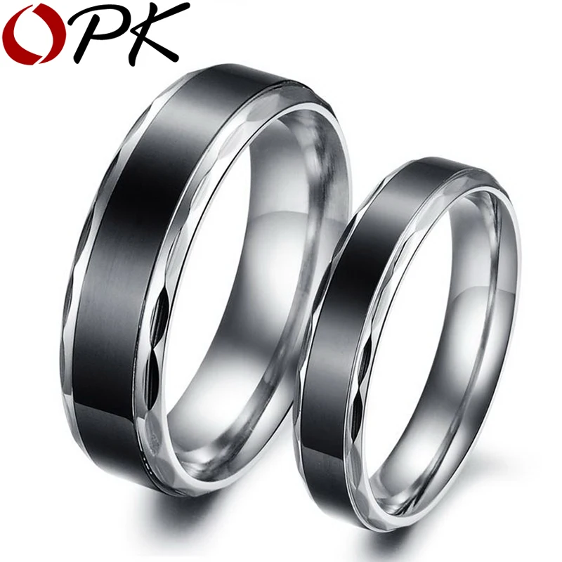 OPK 2018 New Fashion DIY Jewelry Stainless Steel Couple Ring Set For Men Women Jewelry Engagement Wedding Ring for Lovers GJ293
OPK 2018 New Fashion DIY Jewelry Stainless Steel Couple Ring Set For Men Women Jewelry Engagement Wedding Ring for Lovers GJ293