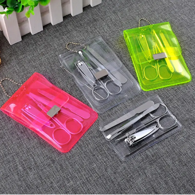 Portable 5pcs/set Nail Clipper Kit Nail Care Set Pedicure Scissor Tweezer Knife Ear pick Utility Manicure Set Tools
Portable 5pcs/set Nail Clipper Kit Nail Care Set Pedicure Scissor Tweezer Knife Ear pick Utility Manicure Set Tools