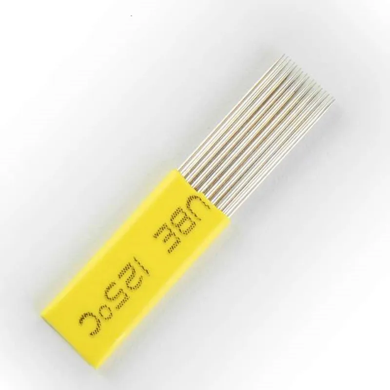 50 pcs Flat 17 M1 Pins Microblading Shading Blades Tattoo Needles 17 Pin DOUBLE ROW Microblading Needles Fog Brow Needle
50 pcs Flat 17 M1 Pins Microblading Shading Blades Tattoo Needles 17 Pin DOUBLE ROW Microblading Needles Fog Brow Needle