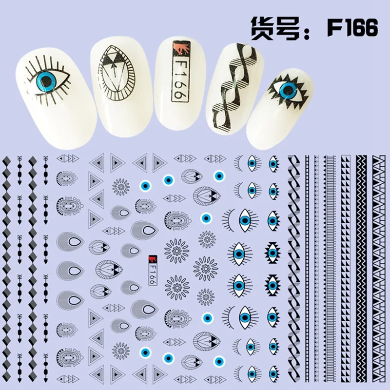 1 Sheet 3D Ancient Culture Retro Eye Triangle Round Drop Lace Pattern Adhesive Nail Art Stickers Decorations DIY Tips F166#
1 Sheet 3D Ancient Culture Retro Eye Triangle Round Drop Lace Pattern Adhesive Nail Art Stickers Decorations DIY Tips F166#