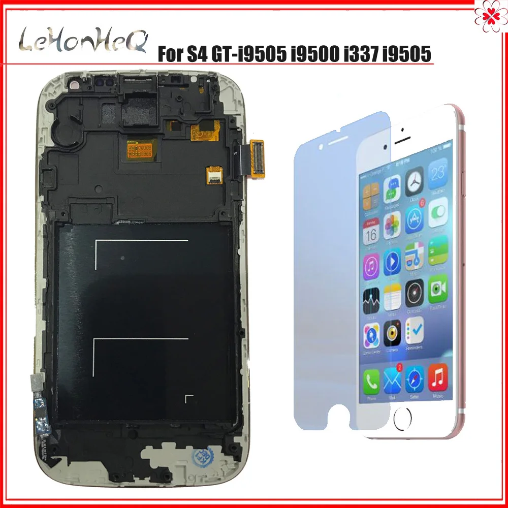 Test LCD For Samsung Galaxy S4 i9505 GT-i9505 Touch screen Digitizer LCD Display with Frame For Samsung S4 i9500 Adjust LCD
Test LCD For Samsung Galaxy S4 i9505 GT-i9505 Touch screen Digitizer LCD Display with Frame For Samsung S4 i9500 Adjust LCD