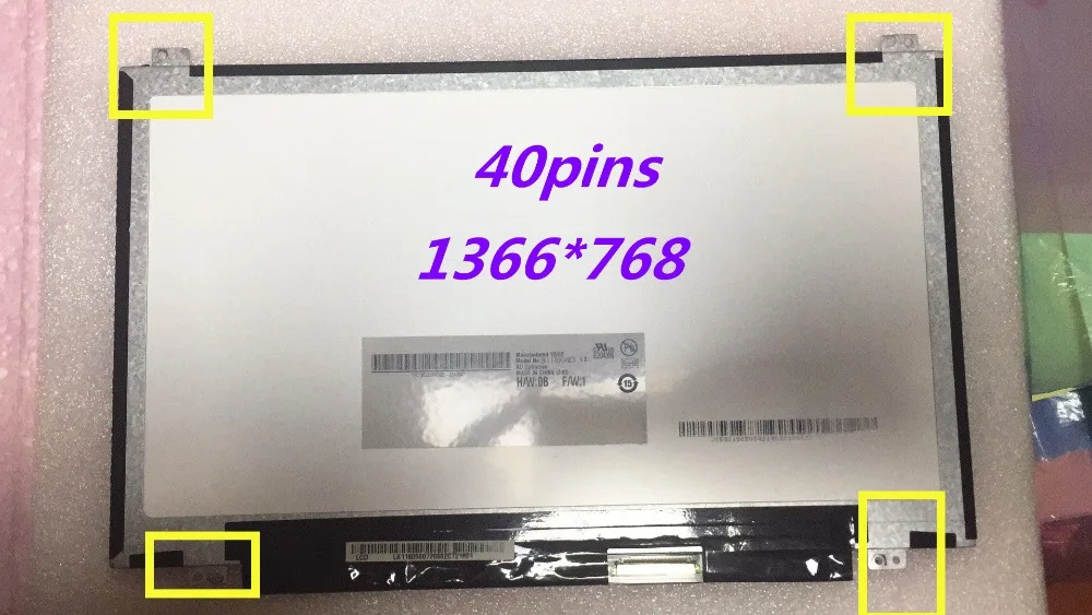 Оригинальный 11 6 ''ЖК-экран для ноутбука Acer V5-131 V5-171 722 725 N116BGE-L42 L41 B116XW03 V.2 B116XTN04.0 -