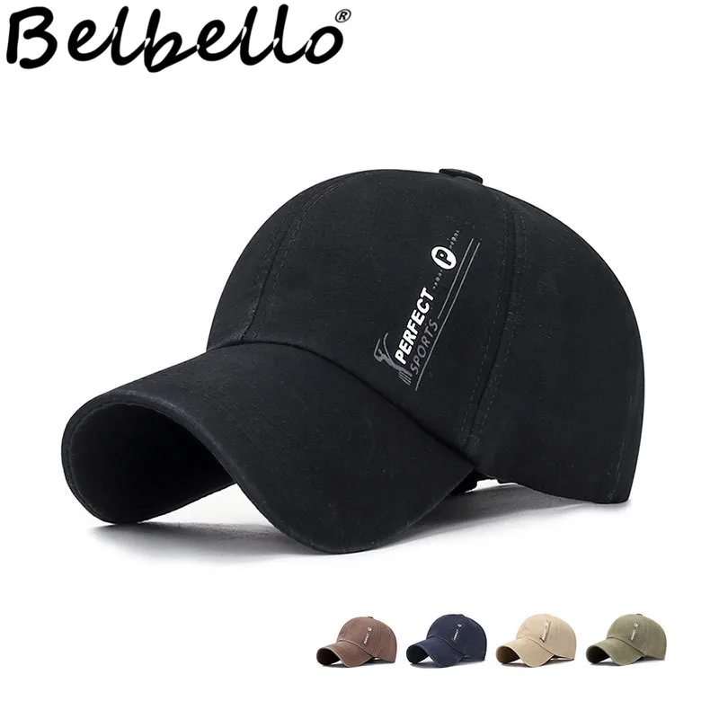 Belbello New style Retro Comfor washed baseball caps Leisure Old-fashioned Sun hats Spring Men's Business Edition Simple hats
Belbello New style Retro Comfor washed baseball caps Leisure Old-fashioned Sun hats Spring Men's Business Edition Simple hats
