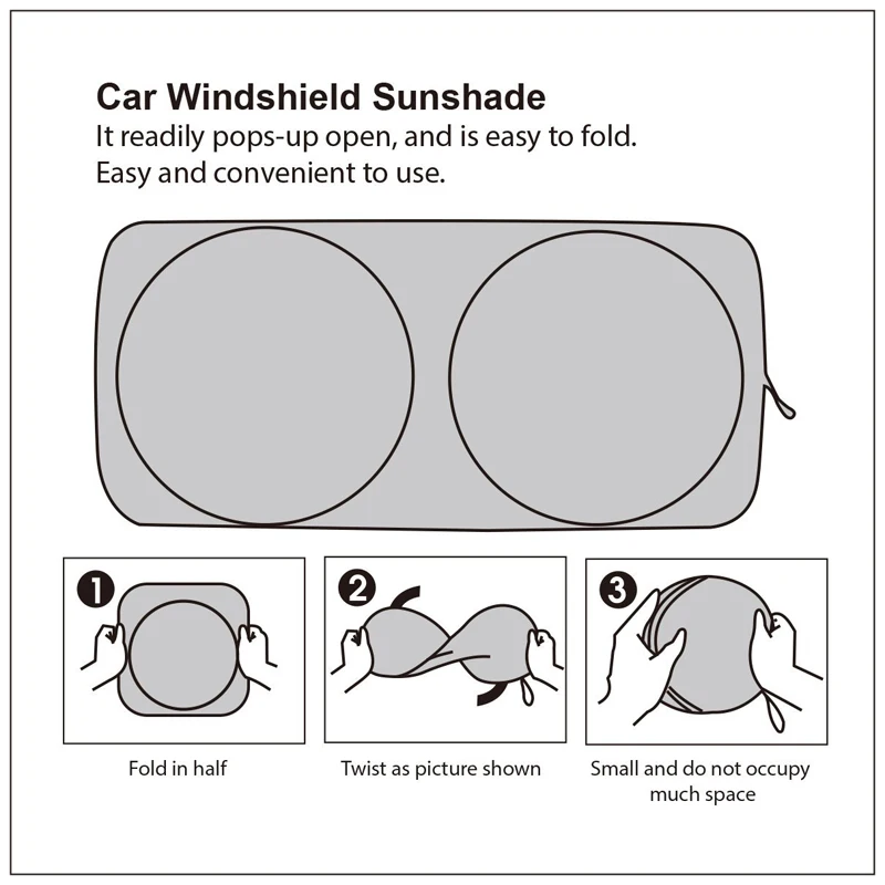 6Pcs Folding Silvering Reflective Car Windshield Window Sun Shade Visor Shield Cover Suction Cup Car Sunshield Sunscreen Curtain
6Pcs Folding Silvering Reflective Car Windshield Window Sun Shade Visor Shield Cover Suction Cup Car Sunshield Sunscreen Curtain