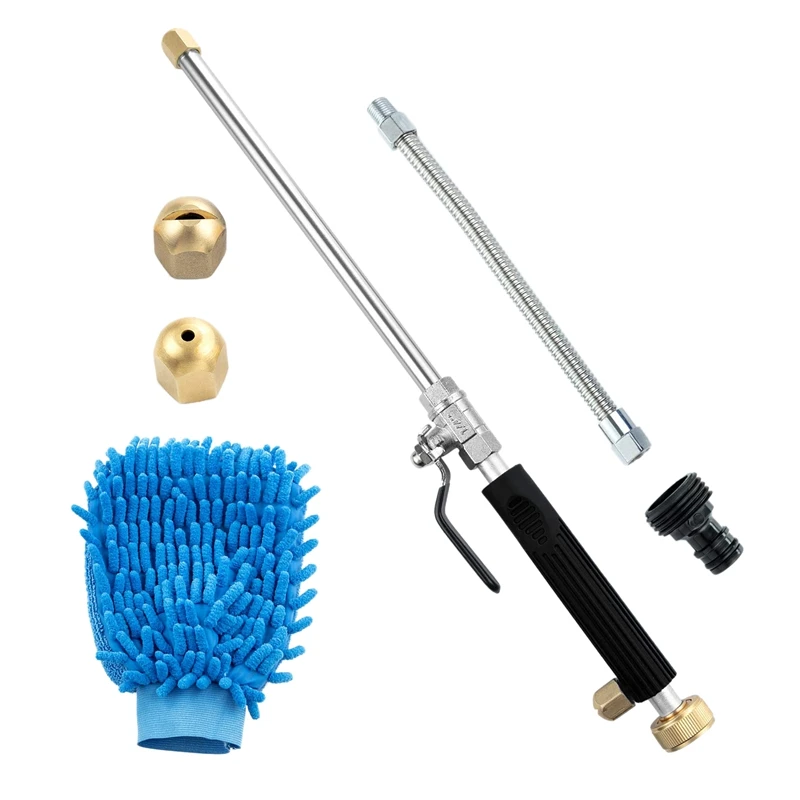 Jet Power Washer Wand High Pressure Garden Sprayer Attachment, Water Hose Nozzle,Flexible Glass Cleaning Tool, Foam Cannon Car
Jet Power Washer Wand High Pressure Garden Sprayer Attachment, Water Hose Nozzle,Flexible Glass Cleaning Tool, Foam Cannon Car