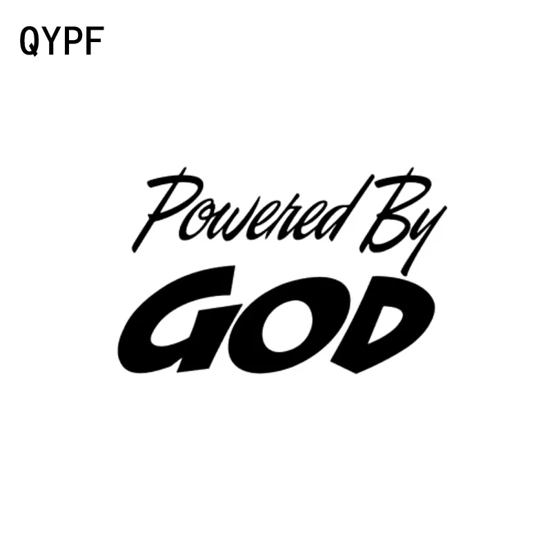 QYPF 15 см * 9 3 питание от Бога модная виниловая Водонепроницаемая Автомобильная