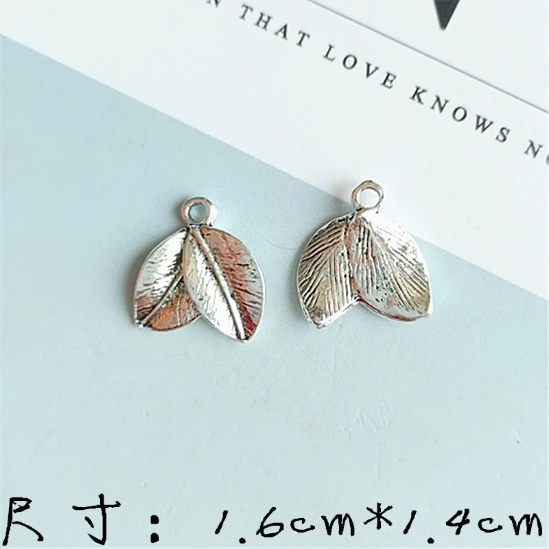20pcs/lot Fashion Leaf Design Zinc Alloy Women Charms 16x14mm Hand Made Necklace Pendants DIY Jewelry Making Earring Findings
20pcs/lot Fashion Leaf Design Zinc Alloy Women Charms 16x14mm Hand Made Necklace Pendants DIY Jewelry Making Earring Findings