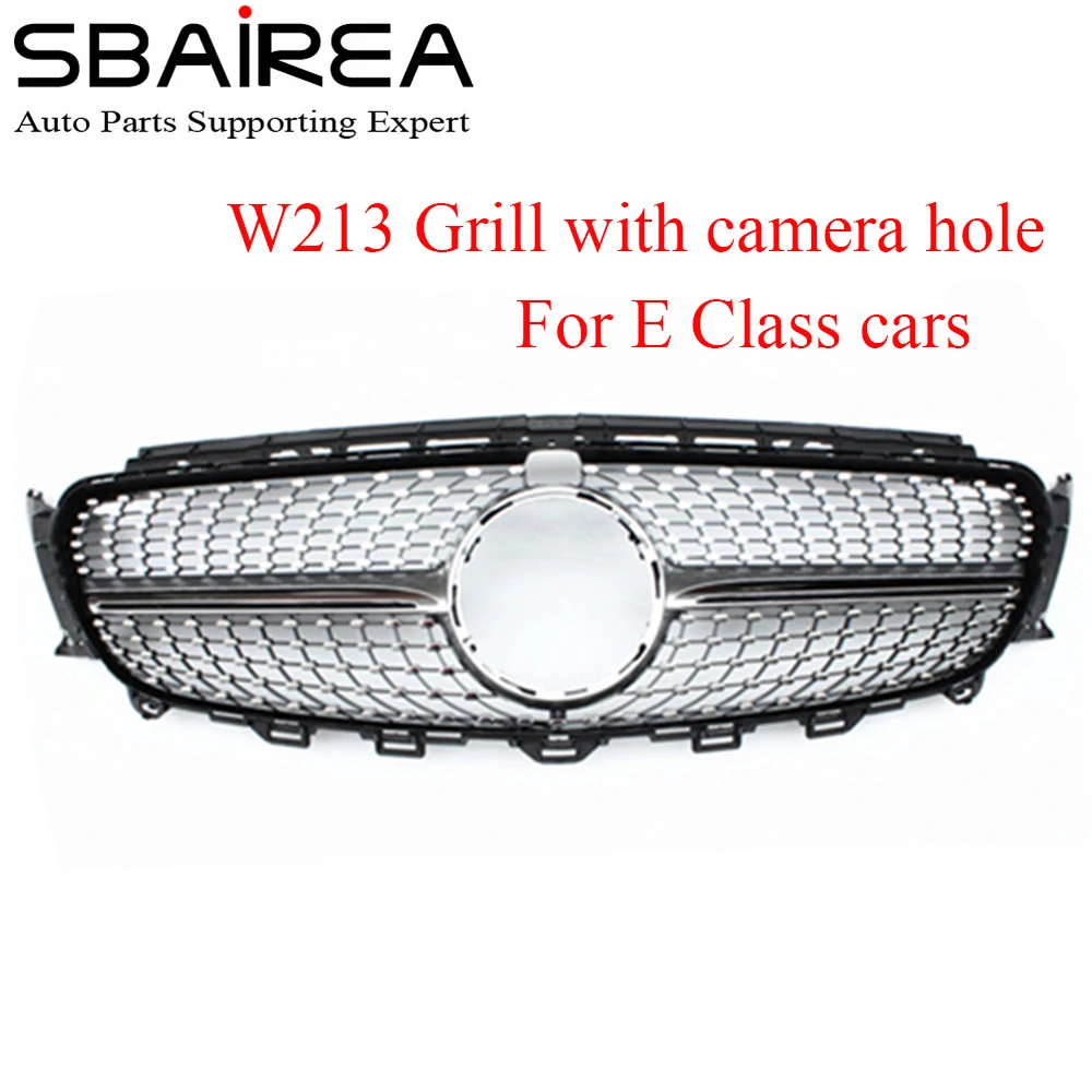 SBAIREA Car Diamonds Grille Front Bumper Racing Grill Suitable For E Class W213 Car Grill 2016 E43 E45 E200 E300 E250 E320 E350
SBAIREA Car Diamonds Grille Front Bumper Racing Grill Suitable For E Class W213 Car Grill 2016 E43 E45 E200 E300 E250 E320 E350
