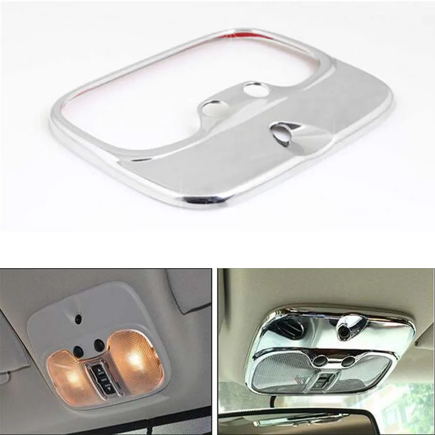 YAQUICKA Chrome ABS Car Interior Front Roof Dome reading light Lamp Cover Frame Trim Sticker For Jeep Patriot Compass 2011-2015
YAQUICKA Chrome ABS Car Interior Front Roof Dome reading light Lamp Cover Frame Trim Sticker For Jeep Patriot Compass 2011-2015