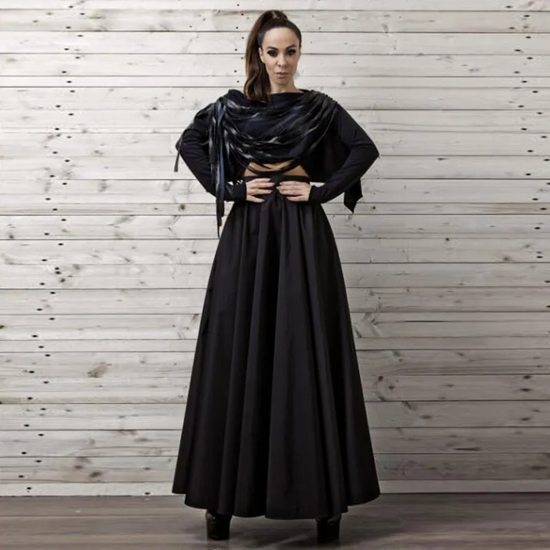 2019 New Elegant Black Falda Pleated Soft Satin Party Skirt Women Autumn Spring High Waist Jupe Floor Length Skirt Custom Made
2019 New Elegant Black Falda Pleated Soft Satin Party Skirt Women Autumn Spring High Waist Jupe Floor Length Skirt Custom Made