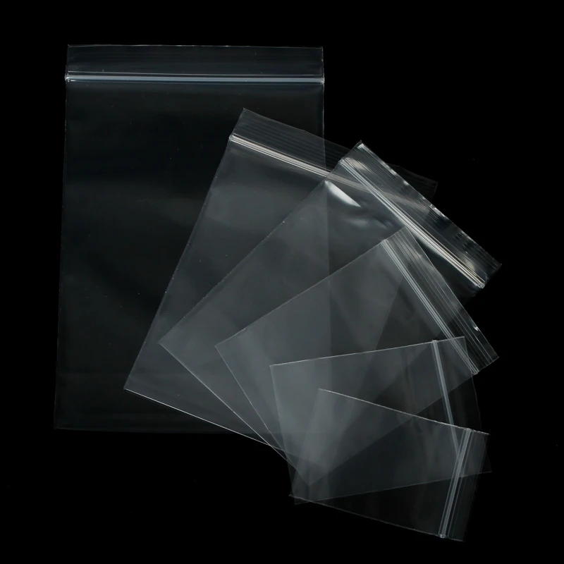 100pcs/lot 4*6/5*7/6*8/7*10cm Transparent Self Sealing Zip Zipper Lock Plastic Bags Clear Ziplock Bags For Jewelry Packaging
100pcs/lot 4*6/5*7/6*8/7*10cm Transparent Self Sealing Zip Zipper Lock Plastic Bags Clear Ziplock Bags For Jewelry Packaging