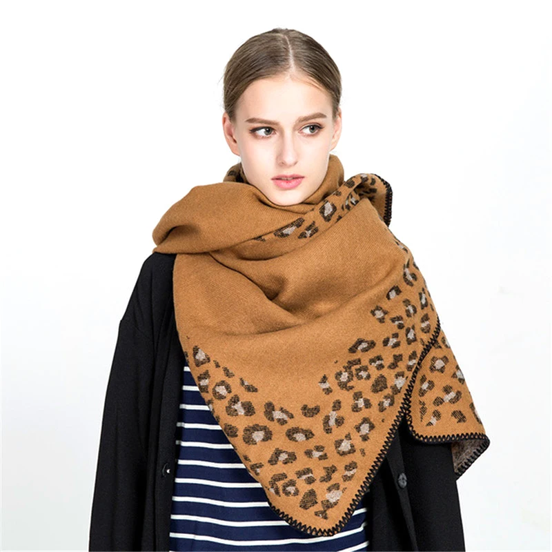 2019 Winter Women Fashion Vintage Leopard Print Long Scarf Luxury Brand Thick Warm Wool Shawls And Wraps Ladies Accessories
2019 Winter Women Fashion Vintage Leopard Print Long Scarf Luxury Brand Thick Warm Wool Shawls And Wraps Ladies Accessories