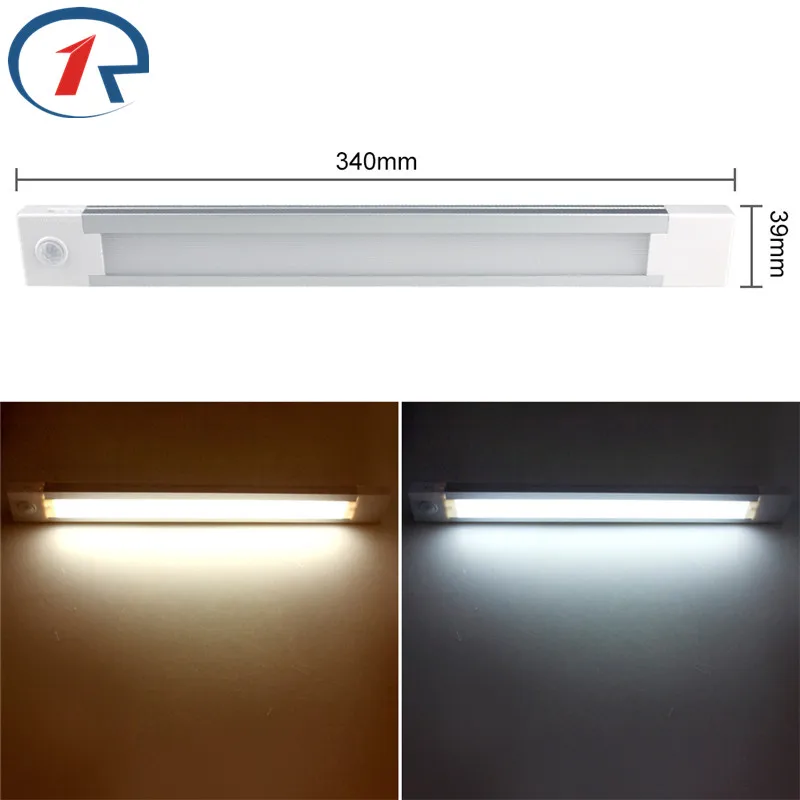 

ZjRight LED Wall lamp sensor light High brightness rechargeable intelligent Hallway Pathway Stair bookcase Cabinet Lighting Tube