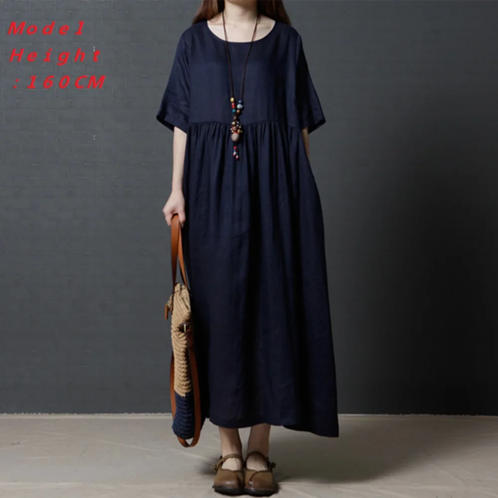 Young17 Vintage Green Dress Women T Shirt Dress 2019 Fashion Plue Size Long Dress Spring Summer Casual Female vestido verde
Young17 Vintage Green Dress Women T Shirt Dress 2019 Fashion Plue Size Long Dress Spring Summer Casual Female vestido verde
