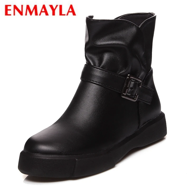 Женские ботильоны без шнуровки ENMAYLA, с круглым носком, зимние ботинки, большие размеры 34-43, LY066, 2020
Женские ботильоны без шнуровки ENMAYLA, с круглым носком, зимние ботинки, большие размеры 34-43, LY066, 2020