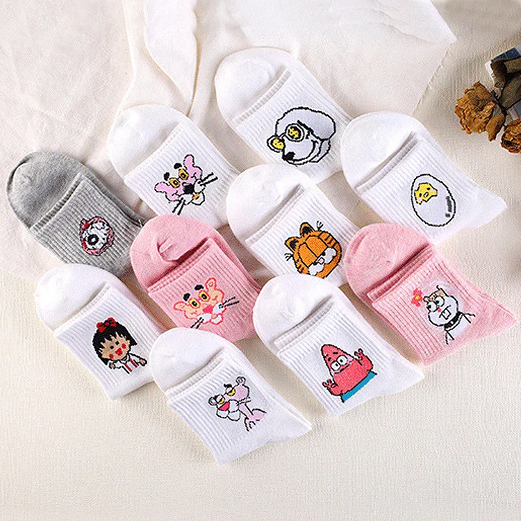 Japanese Kawaii Women and Men Cartoon Tube Socks Cute Egg Rabbit Panther Animal Cotton Long Socks Sweet Color Sox
Japanese Kawaii Women and Men Cartoon Tube Socks Cute Egg Rabbit Panther Animal Cotton Long Socks Sweet Color Sox