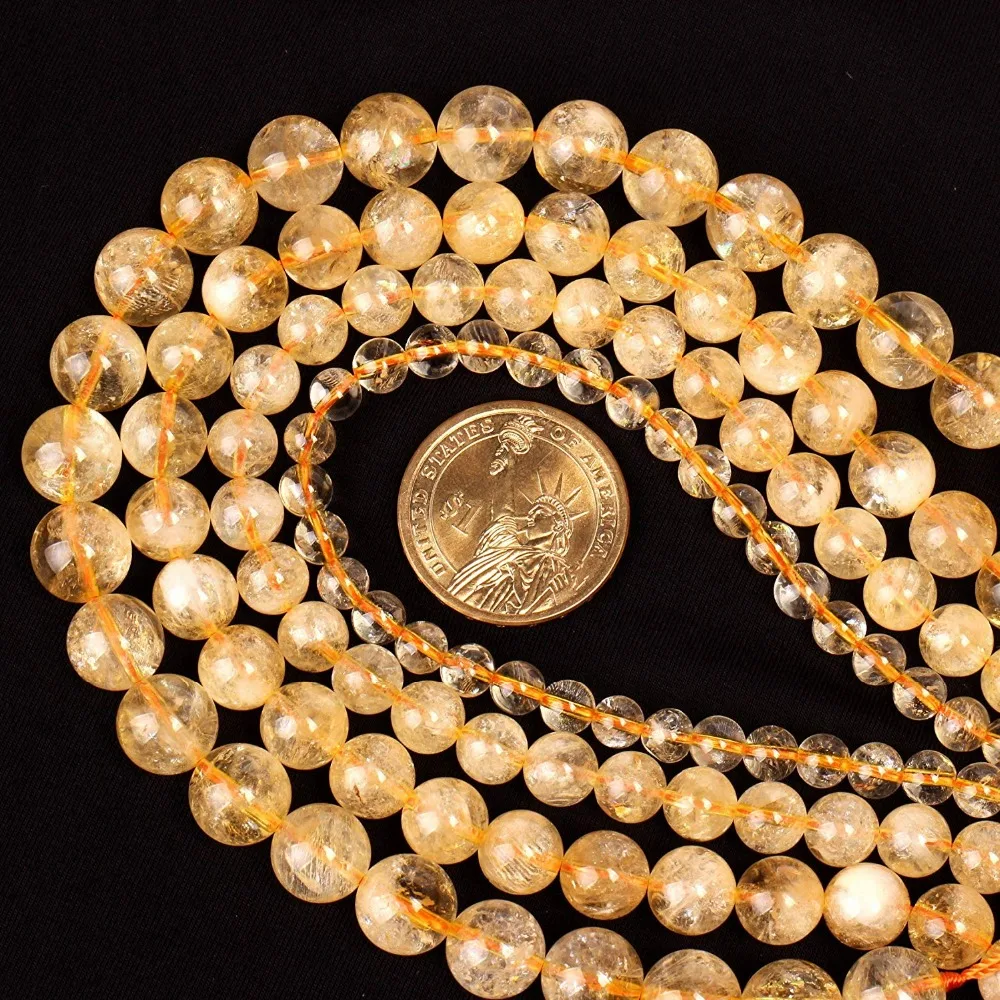 AAA+ Natural Citrines Crystal Beads Yellow Quartz Natural Stone Beads For Jewelry Making Diy Necklace 6/ 8/10/12mm 15"
AAA+ Natural Citrines Crystal Beads Yellow Quartz Natural Stone Beads For Jewelry Making Diy Necklace 6/ 8/10/12mm 15"