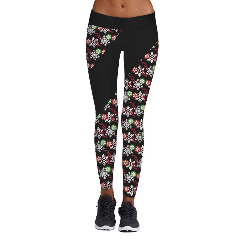 Happy New Year Gift Christmas Leggings Women's Digital Polka Dot Print Snowflake Christmas Active Workout Leggings Pants
Happy New Year Gift Christmas Leggings Women's Digital Polka Dot Print Snowflake Christmas Active Workout Leggings Pants
