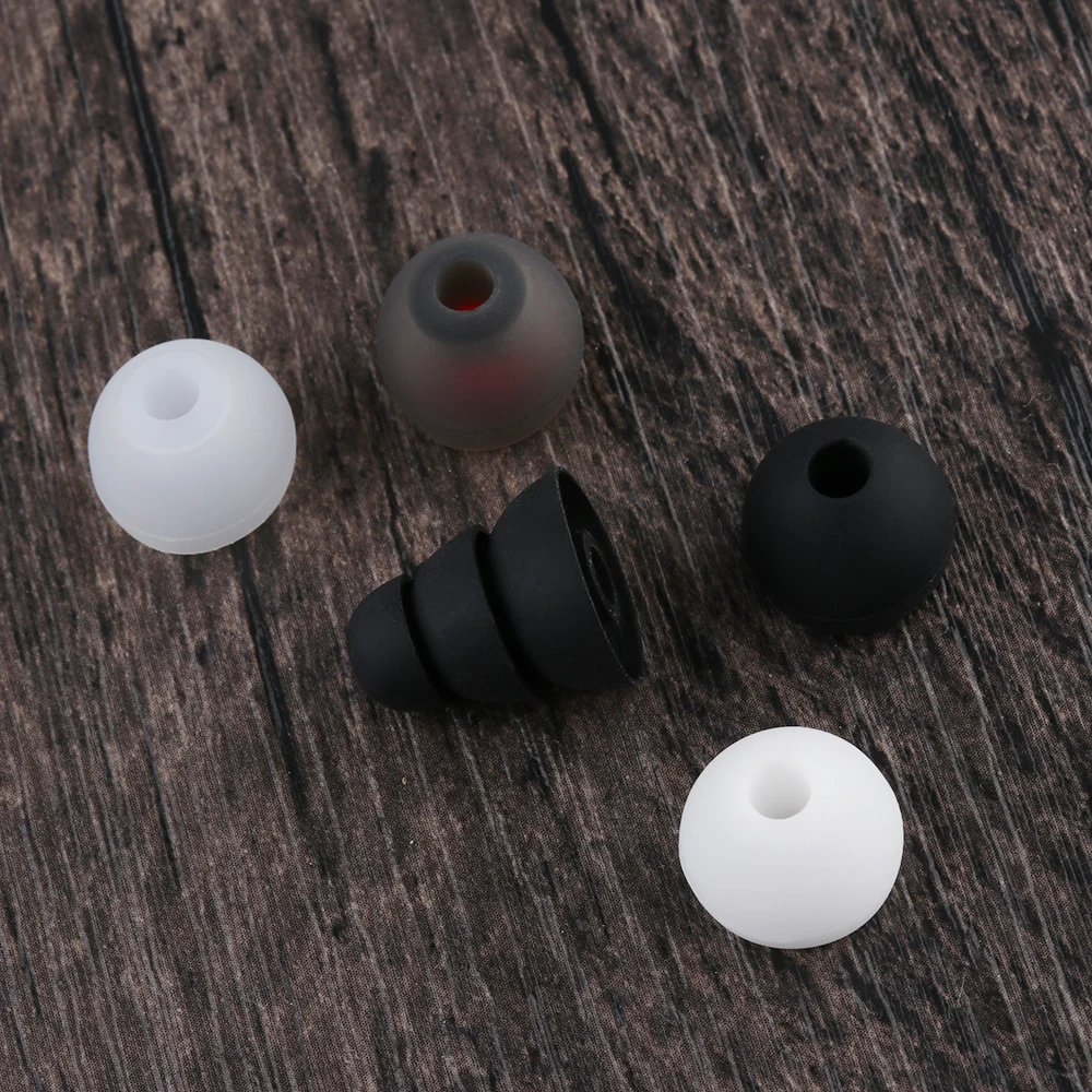 10 Pairs 4MM Soft Silicone Replacement In-ear Earphone Earbuds Ear Tips Cover Cap Rubber Universal Replacement Ear Tips
10 Pairs 4MM Soft Silicone Replacement In-ear Earphone Earbuds Ear Tips Cover Cap Rubber Universal Replacement Ear Tips