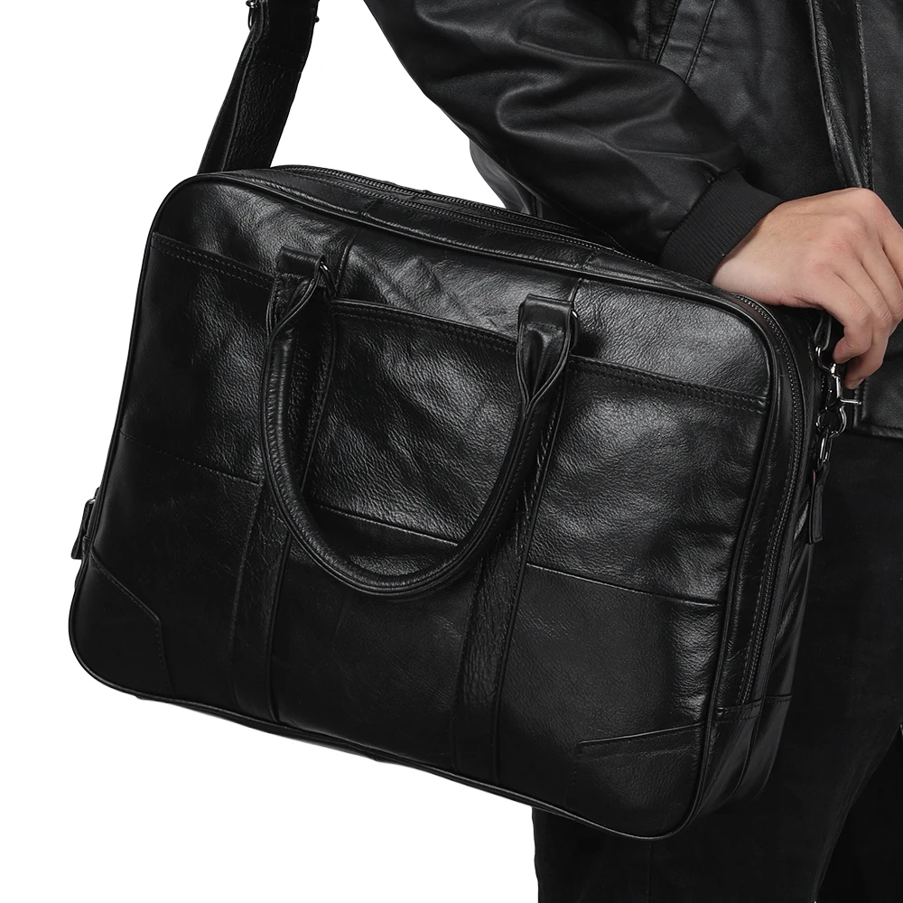 2020 Best selling men's briefcase handbag men's Messenger bag travel laptop bag men's business leather briefcase men's leather