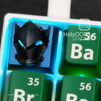 1pc HolyOOPS Aluminium Alloy Mechanical Keyboard Full Metal key cap for Overwatch Genji Translucent keycaps
1pc HolyOOPS Aluminium Alloy Mechanical Keyboard Full Metal key cap for Overwatch Genji Translucent keycaps